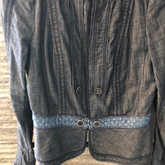 Anthropologie Brand Elevenses Jeans Jacket - Picture 6 of 10